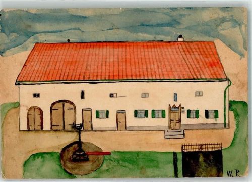 Bauernhaus sign. W.Prestel