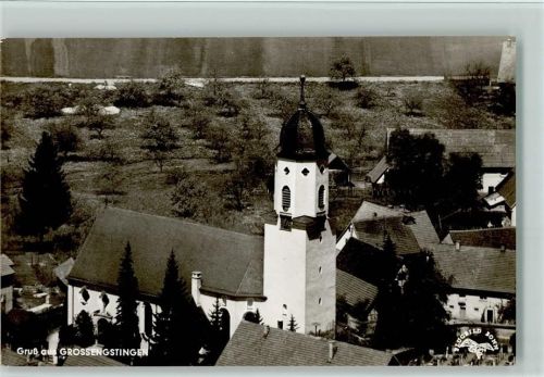 Großengstingen Luftaufnahme Kirche