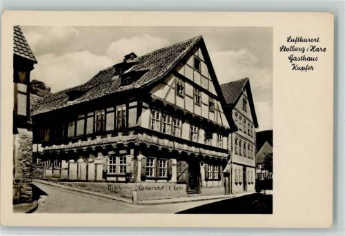 Stolberg Gasthaus Kupfer Fachwerkhaus