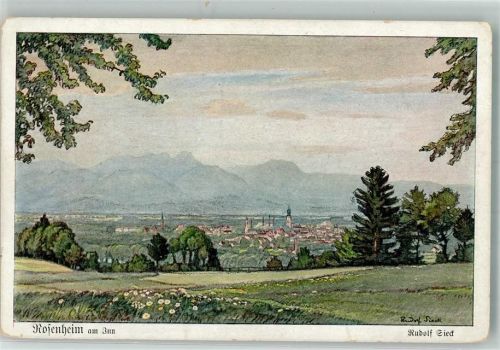 Rosenheim sign. Rudolf Sieck Ortssammelkomitee