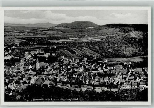Weilheim Fliegeraufnahme Freigegeben d. R.L.M.