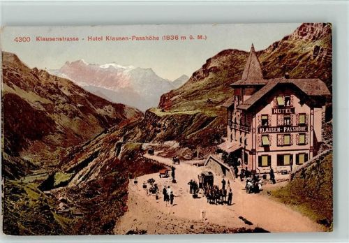 Klausen Klausenstrasse Hotel Klausen-Passhöhe