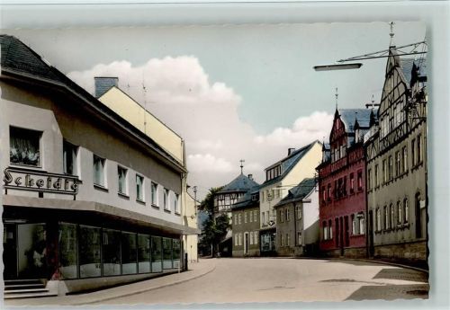 Ludwigsstadt Ortsansicht Geschäft Scheidig