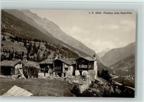 Saas-Fee Plattjen près Saas-Fee