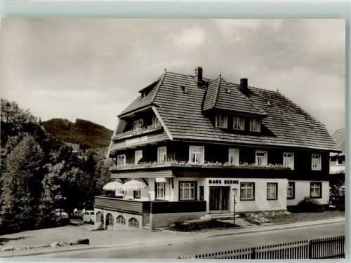Hinterzarten Pension Gästehaus Berne