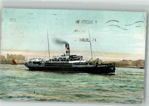 1914 S.S. Batavier V Dampfschiff