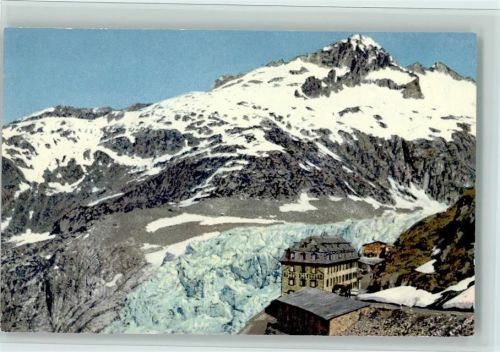 Furka Belvédère-Furka Rhonegletscher und Gerstenhorn