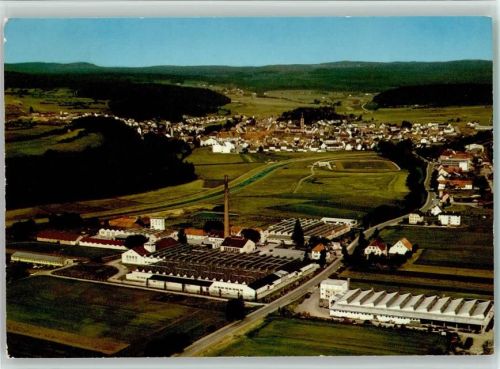 Bräunlingen Luftaufnahme Ortsansicht