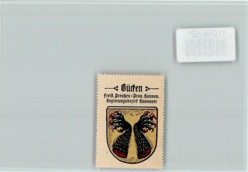 Bücken Bärentatzen Vignette Wappen Kaffee Hag ca 1920-1940