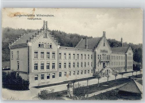 Wilhelmsheim Lungenheilstätte 1915 AK