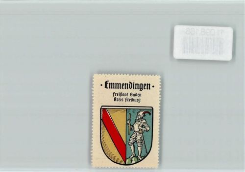 Emmendingen Vignette Wappen Kaffee Hag ca 1920-1940