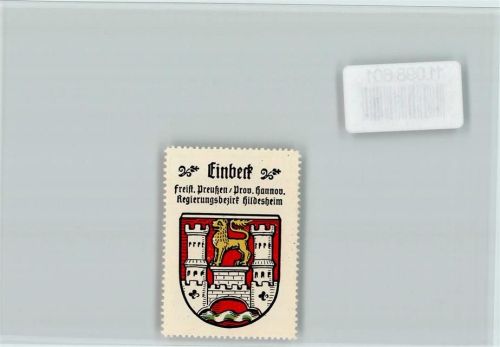 Einbeck Vignette Wappen Kaffee Hag ca 1920-1940