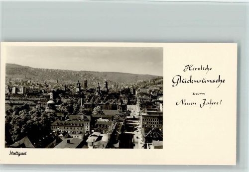 Stuttgart Blick auf die Innenstadt