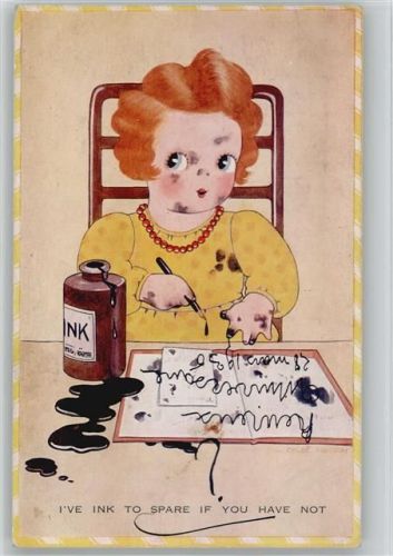 Ive Ink to spare if you have not - 1930 AK Schreiben