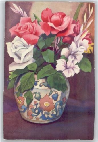 Paidol Kindernahrung 1931 AK Blumenvase