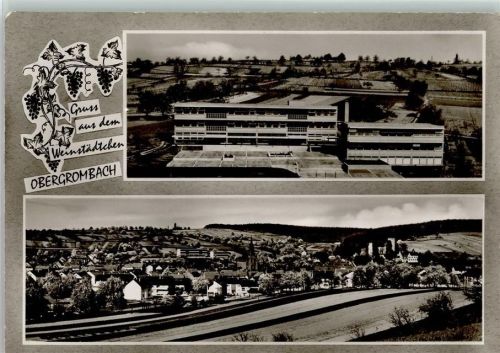 Obergrombach Hauptschule Gesamtansicht 2-Bildaufnahme