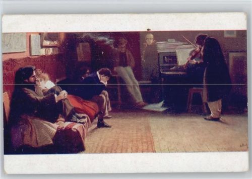 1916 seine Visionen und traurige Menschen mit ernsten Gesichtern und Visionen Salon J.P.P. Nr. 2090 sign Balestrieri
