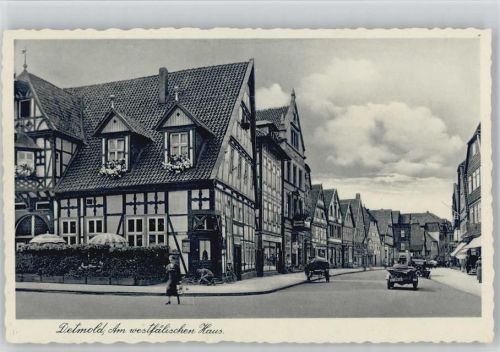 Detmold Lange Strasse Westfälisches Haus, ex Sammlung Busse