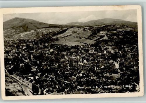 Bensheim Luftaufnahme