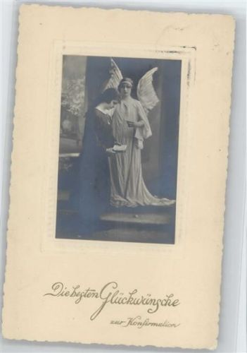 1925 Schutzengel - Foto AK