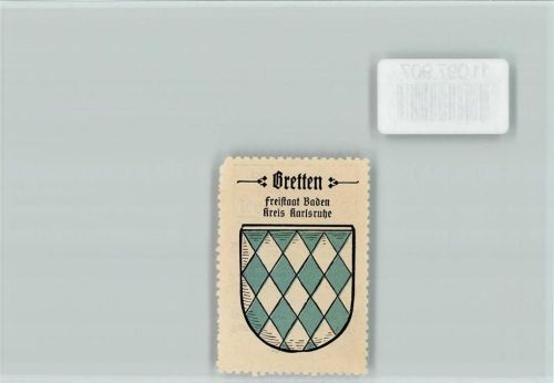Bretten Vignette Wappen Kaffee Hag ca 1920-1940