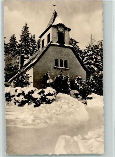 Kurort Bärenburg Waldkapelle Winter