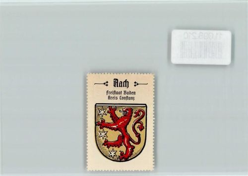 Aach Vignette Wappen Kaffee Hag ca 1920-1940