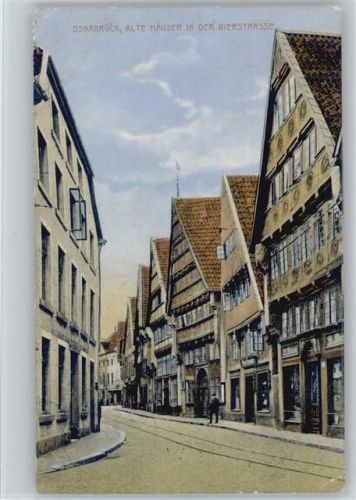 Osnabrück Bierstrasse Alte Häuser