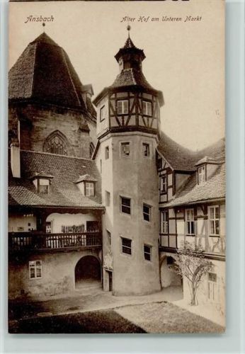 Ansbach Alter Hof an Unteren Markt