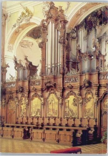 Ottobeuren - Klosterkirche Orgel gebaut Riepp