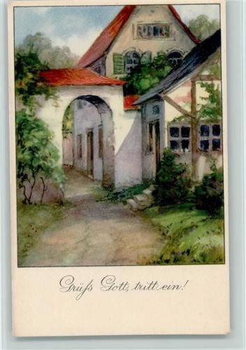 Serie 2399 Grüß Gott tritt ein - Wohnhaus