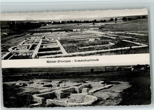 Eining Militär-Principia Komandogebäude Römer-Kastell Abusina
