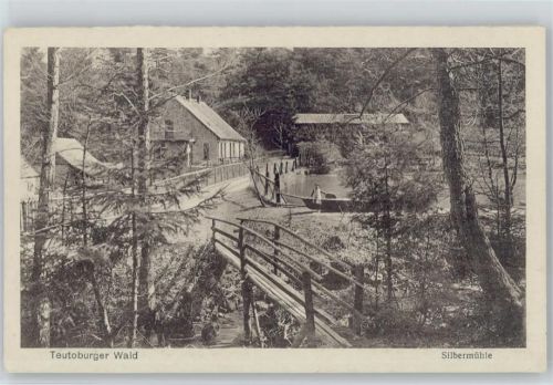 Leopoldstal Waldgaststätte Pension Silbermühle ex Sammlung Busse