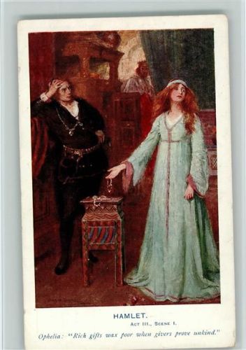 Hamlet - Act III Szene I. Ophelia Shakespeare