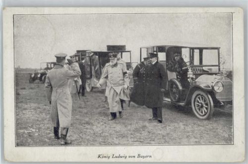 König Ludwig im Feld - Automobile