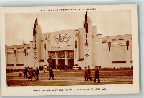Palais des Armes et des Cycles 1930 offiz. AK