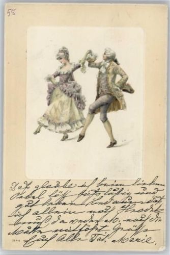 1901 Rokoko Zeit - Tanz