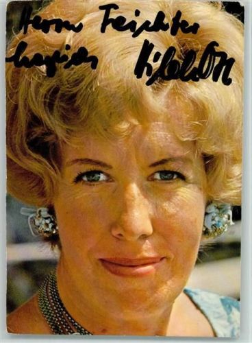 Hilde Ott - Original Autogramm