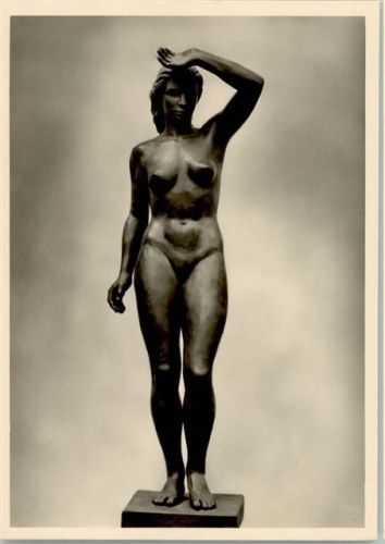 Adolf Abel: Der Morgen Foto AK