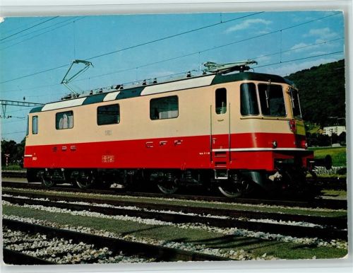 Lok Re 4/4 II 11158-11161 TEE Züge -1974 und Stempel: 100 Jahre Zephir Metallwerke Dornach Lokomotive