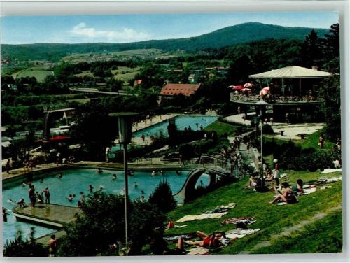 Bad Kissingen Schwimmbad Rutsche Liegewiese
