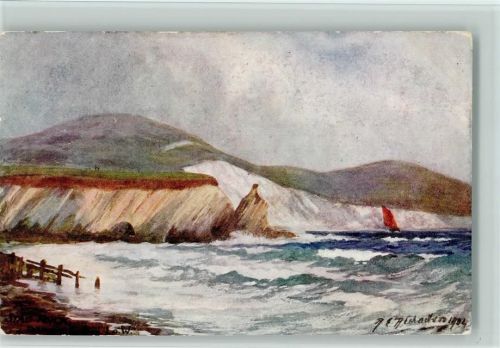 Oilette Serie Tennysons Nr. 7102 Bluster the winds and tides