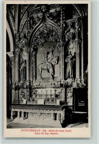 Montserrat Altar des San Martin Innenaufnahme