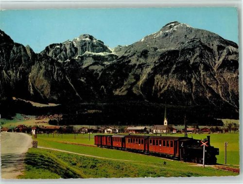 Zillertalbahn mit Strass ca 1980 AK