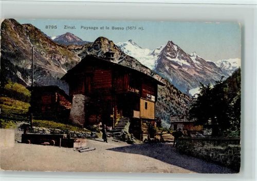 Zinal Paysage et le Besso