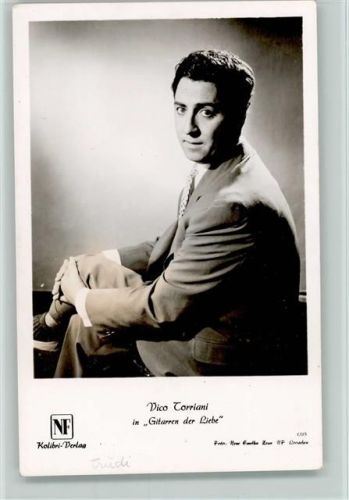 Vico Torriani Foto AK Kolibri Verlag