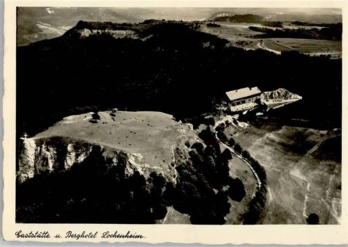 Balingen Luftaufnahme Gaststätte Berghotel Lochenheim