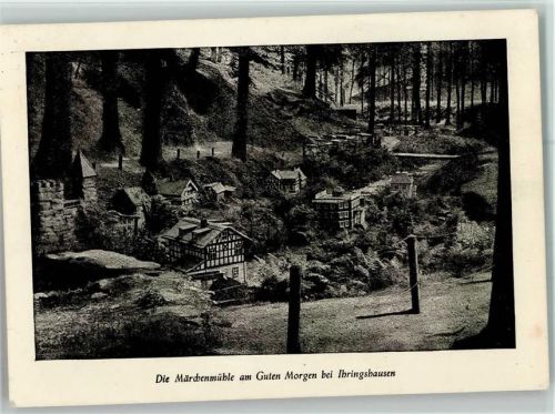 Ihringshausen 1972 Die Märchenmühle AK