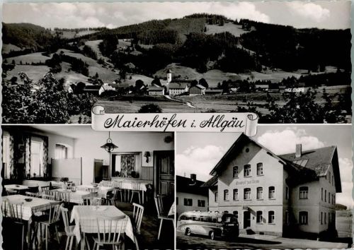 88167 W8999 Maierhöfen , Allgäu - Gasthof Pension zur Post