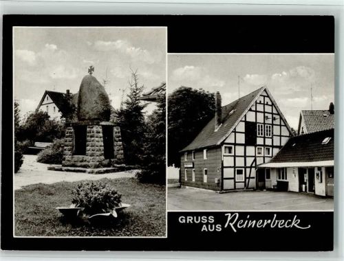 Reinerbeck Denkmal Fachwerkhaus Gaststätte Ahrens